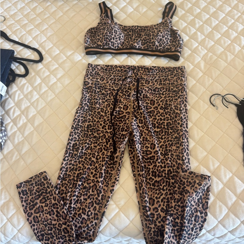 Leopard Print Women's Intimates Set